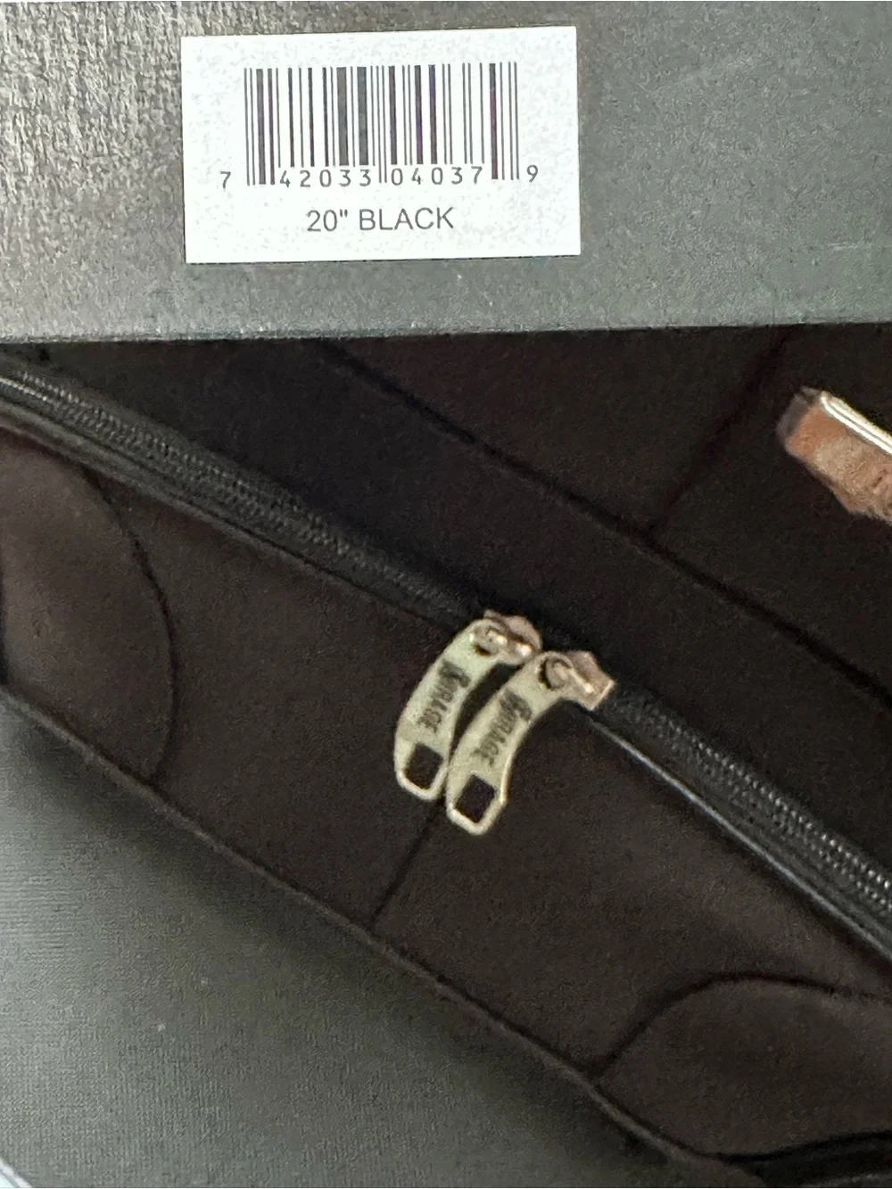 Mirage Black Spinner Carry-On Luggage